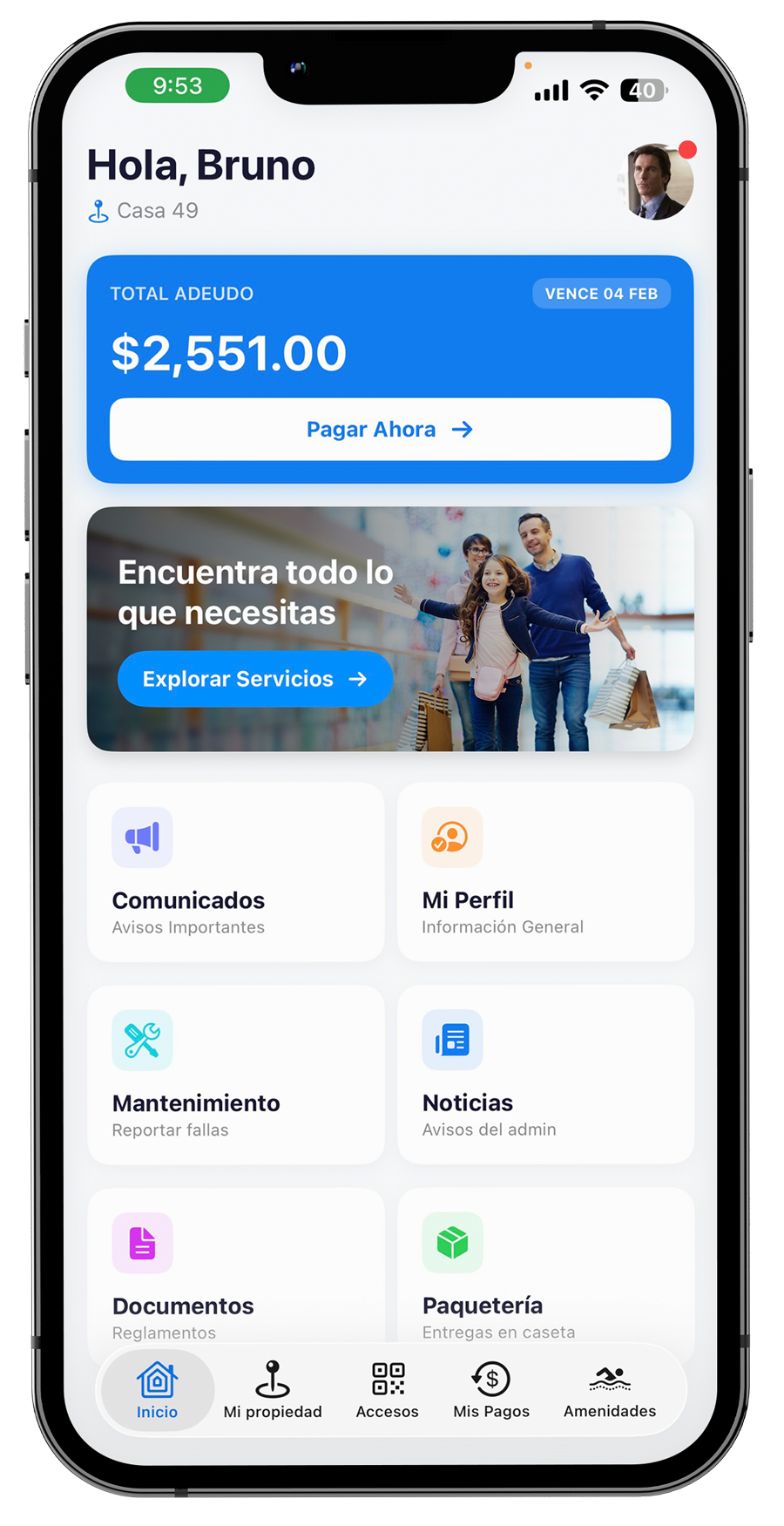 NAXI App Interface